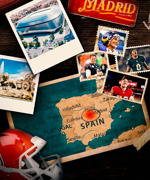 VIP sports travel packages for NFL in Madrid - BOOK NOW